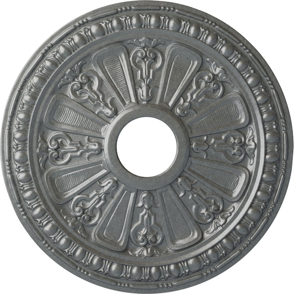 Ekena Millwork Raymond Ceiling Medallion (Fits Canopies up to 5 1/8"), 18 1/8"OD 3 5/8"ID x 1 1/8"P, Platinum CM18RAPLS - main